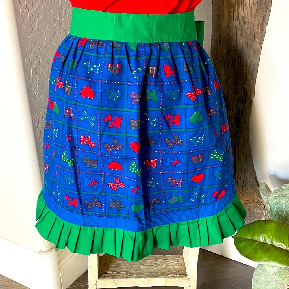 Handmade Colorful Half Apron